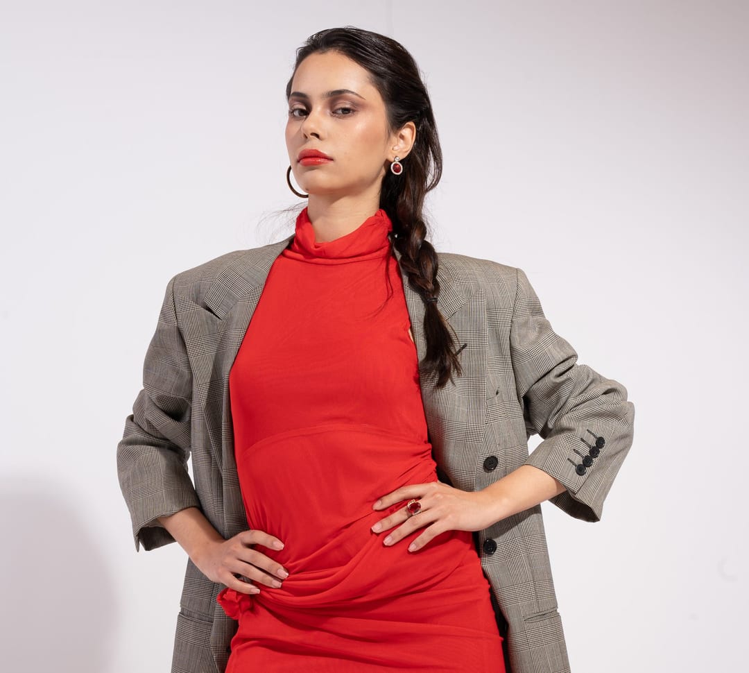 Saco y rojo