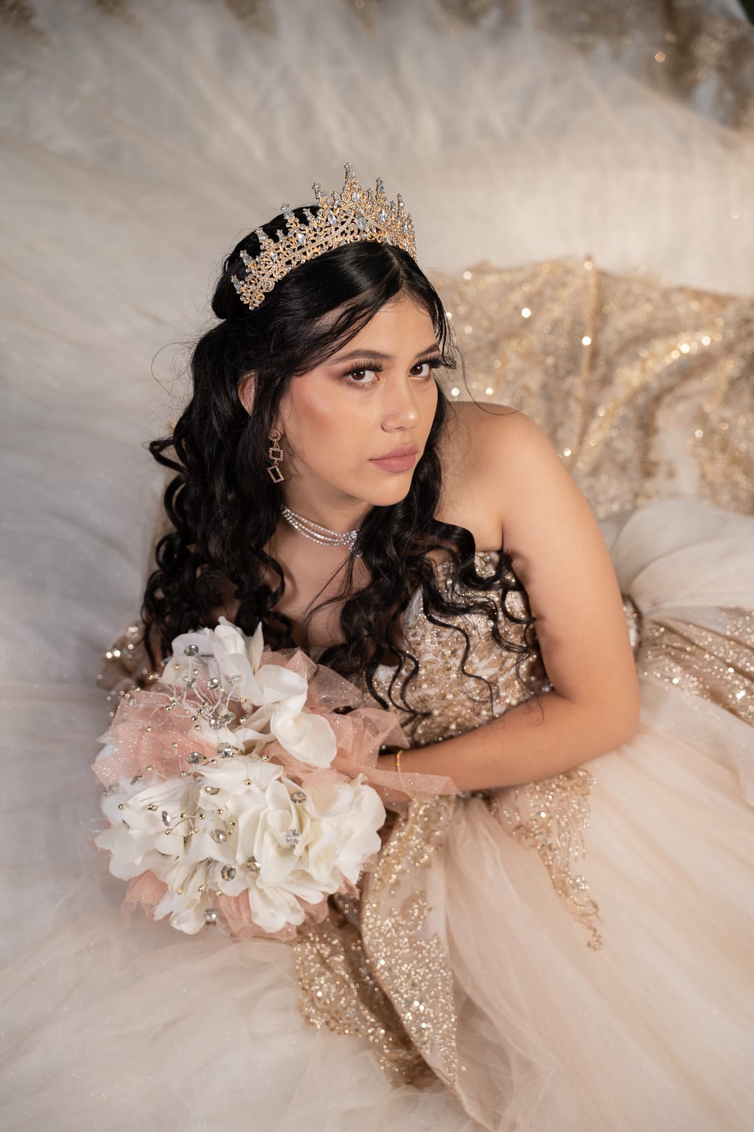 Vestido dorado